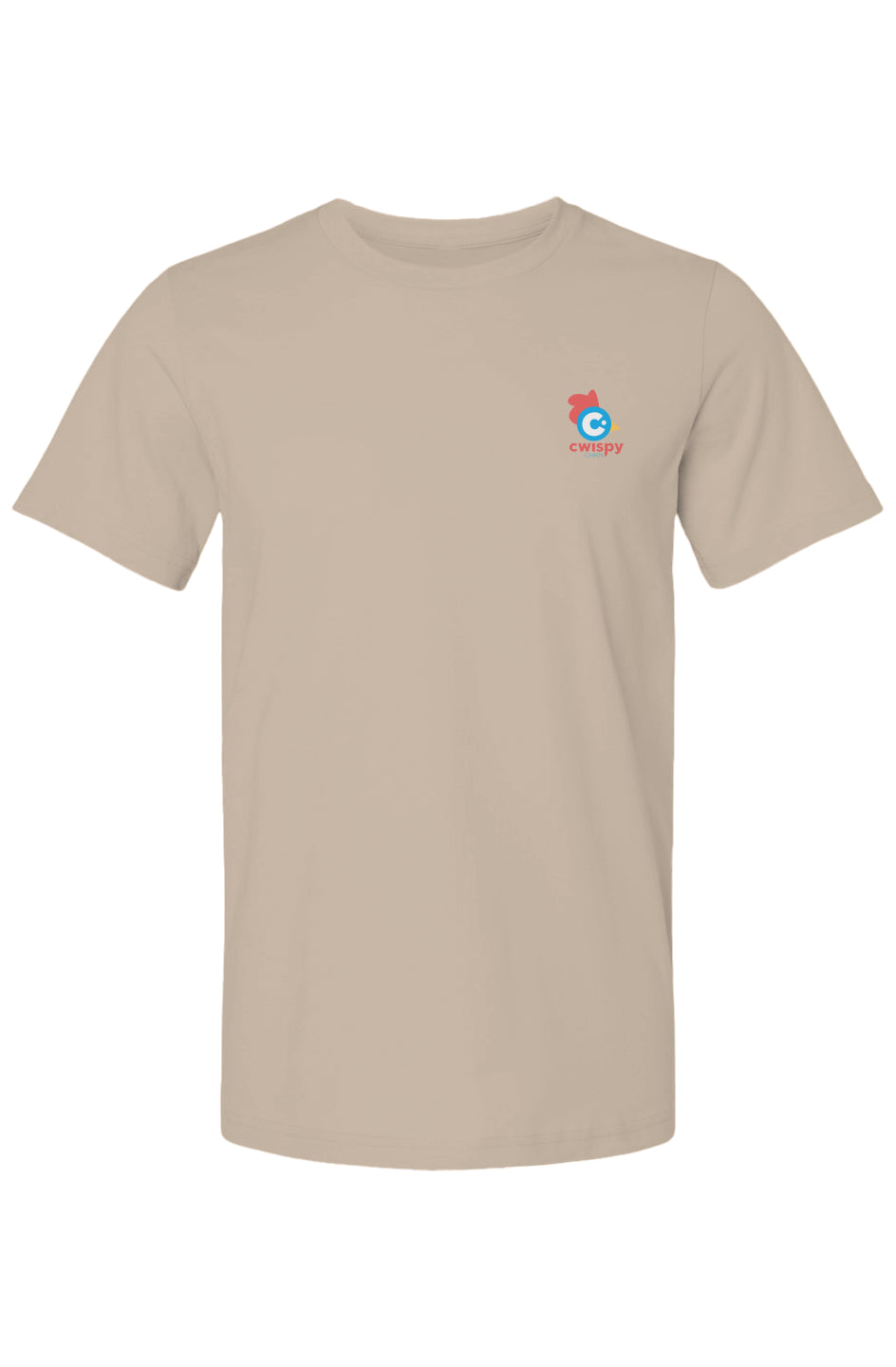 Spring Summer Cwispy Pastel Line Tees- Driftwood