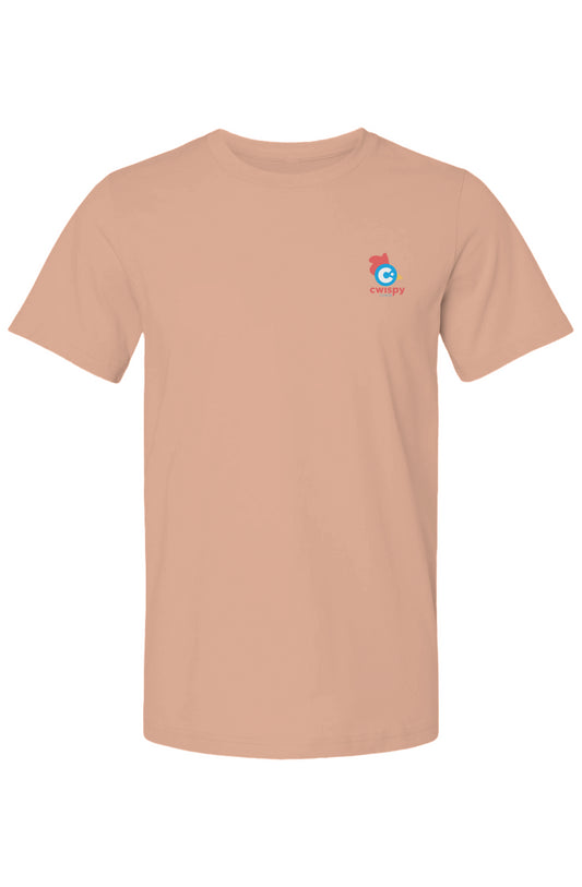 Spring Summer Cwispy Pastel Line Tees- Sunset