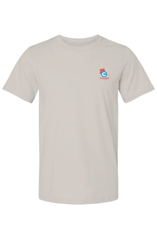 Spring Summer Cwispy Pastel Line Tees- Stone