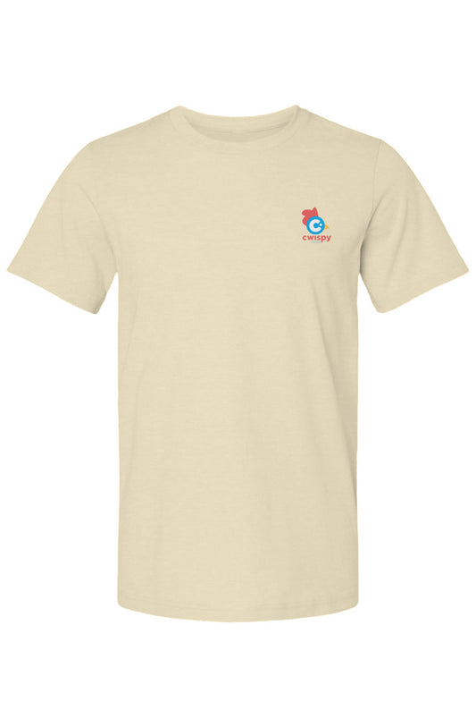 Spring Summer Cwispy Pastel Line Tees- Sand