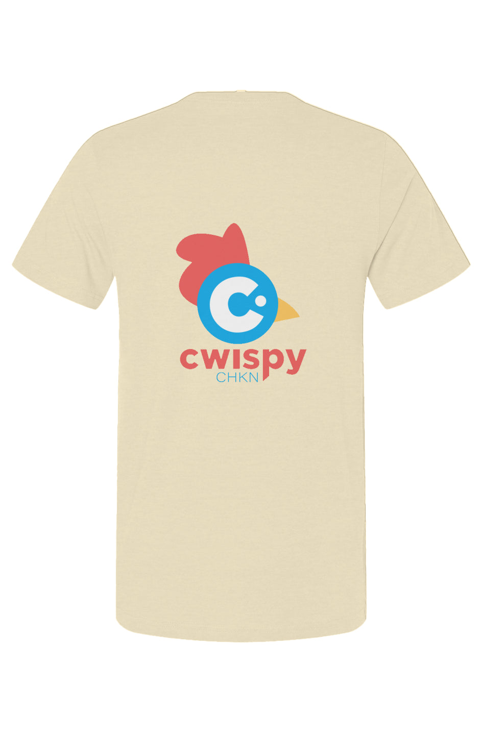 Spring Summer Cwispy Pastel Line Tees- Sand