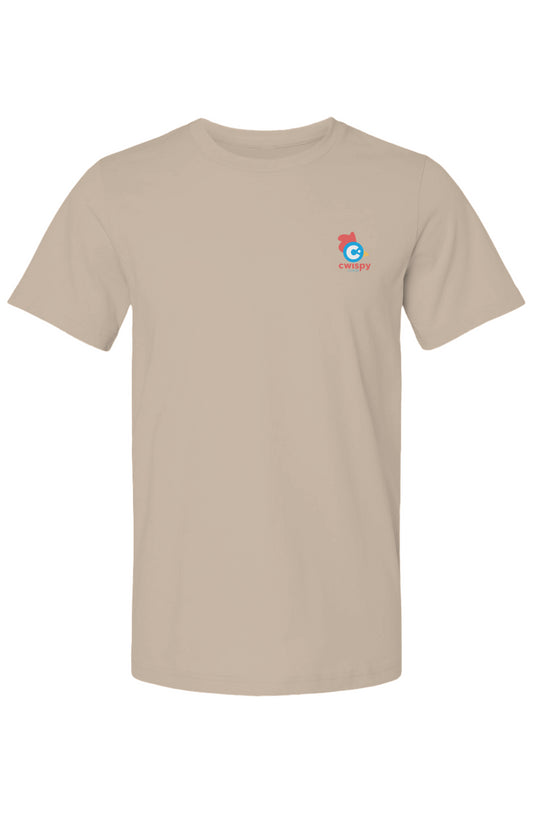 Spring Summer Cwispy Pastel Line Tees- Driftwood